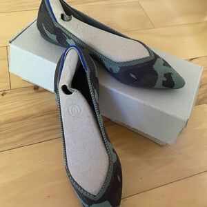 Rothy’s The Point Olive Camo